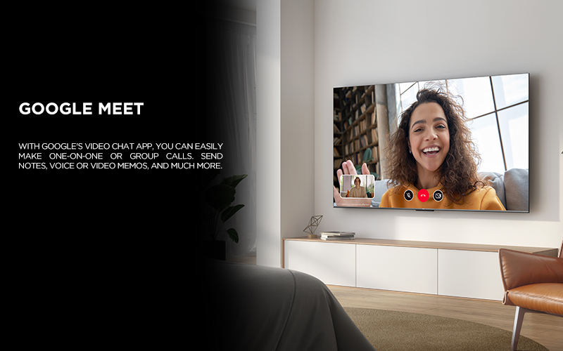 GOOGLE MEET - With Google's video chat App, you can easily make one-on-one or group calls. Send notes, voice or video memos, and much more. 

